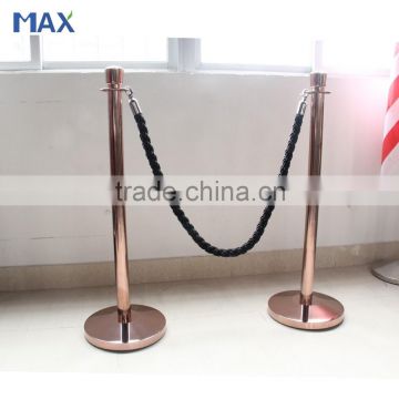 rose gold queue stand ropes and stanchions for sale