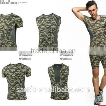 2014 Fashion Cross fit men compression wear/Jogger suits