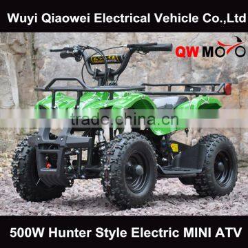 CE 500W Electric quad bike kids ATV Buggy 4 wheel motorcycles 500W mini moto