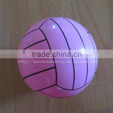 Spray ball bounce ball cheap plastic balls inflatable beach ball volleyball