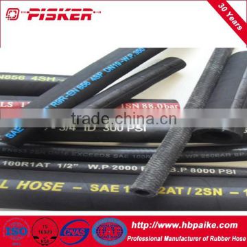 top quality EN856 4SH 4SP hydraulic rubber hose
