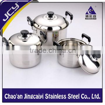 20# Stainless steel 10 Pcs Kitchenware Cookware Set