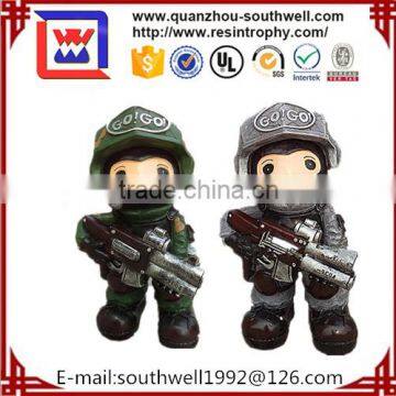 Cool Soldier Shaped Plastic Coin Bank For Boys