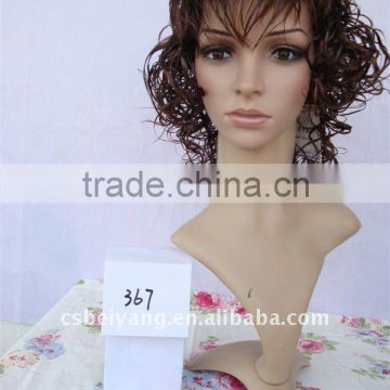 female mannequin's wig