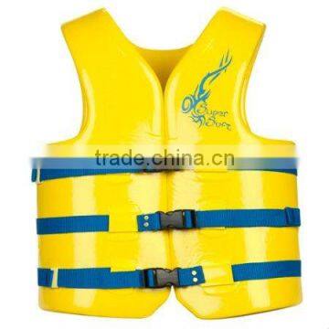 water life jacket yellow color