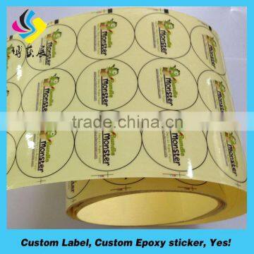 Transparent vinegar bottle label- Custom Private Brand Label Vinegar Bottle Label