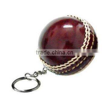 Cricket Ball Key Ring /Cricket Ball Key Chain / Promotional Gift