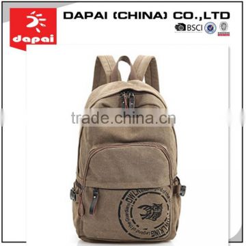 2015 good looking durable stylish canvas laptop backpack
