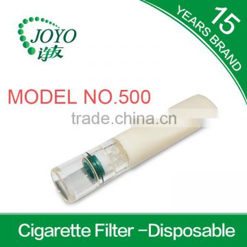 One-off cigarette filter tips