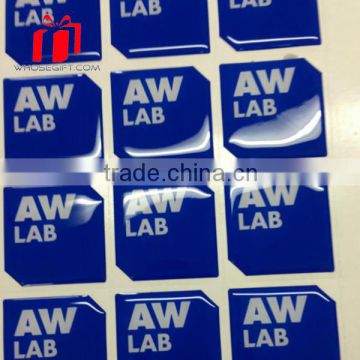 Custom promotional epoxy sticker