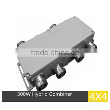 4 x 4 Hybrid Combiner coupler with 300W Hybrid Combiner with -150dBc Hybrid coupler for 4 in 4 out Hybrid coupler combiner