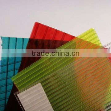 polycarbonate PC hollow multilayer sheet for garden green house