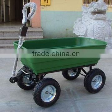 120L TC2135 Poly Garden Dump Cart For Europe