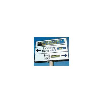 High Resolution Moving Road / Signage Led Traffic Signs for Outdoor Advertising