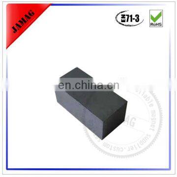 Best price high quality hard ferrite block magnet for sale from China producer