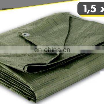 45 GSM CHEAP PE TARPAULIN - OLIVE GREEN COLOR