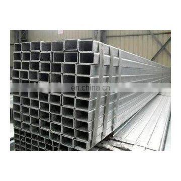 ERW galvanized square steel tubular pipe specification