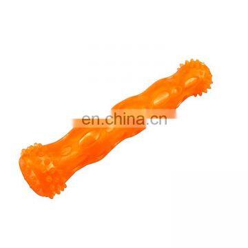 new shape design chewing tube shape dog squeaky toy