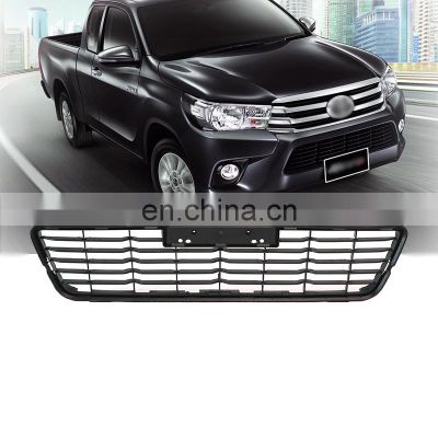 GELING Universally Applicable Firm And Sturdy Black Color  Auto Car Front Bumper Grille For TOYOTA REVO 2016