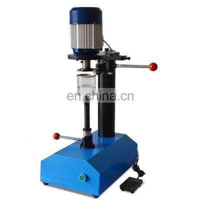 Manually Paper Plastic Pot Metal Cans Sealing Machine,Tin Can Capping Machine