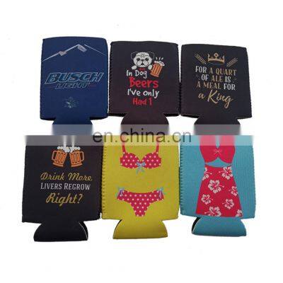 High Quality Neoprene Pocket Can Coolie with Custom Logo