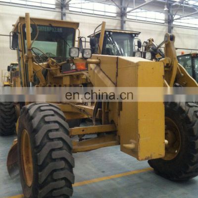 China used Caterpillar 160H motor grader, cat 160H road construction  graders
