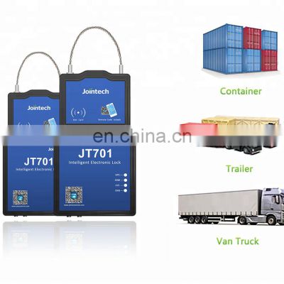 gps smart padlock  4G truck logistic transportation gps container lock tracker with real time tracking software