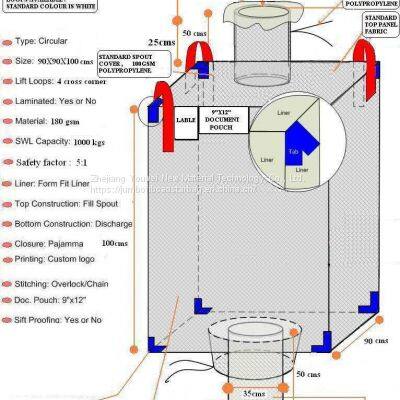 Big Bag 1000kg for taking small bags