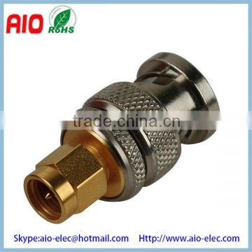 Cal Test Electronics CT3349 Between Series Coaxial Adapter ADAPTOR converter, BNC Male to SMA Male