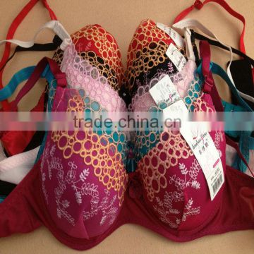 0.47USD Hot Newest Style Fashional Cheap Ladies Bra Designs/Thin Sponge 32-40BC Cup/5 Colors At Least (kczd126)