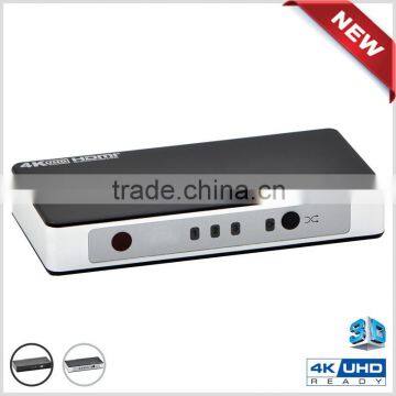 HDMI Switch 3-In 1-Out Full 4k * 2k Switcher 5*1 with Remote Control HDMI Amplifier Switcher HUB