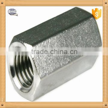 china factory nonstandard aluminum long coupling nut