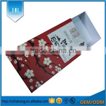 High quality customized drawer gift box rigid box packaging service