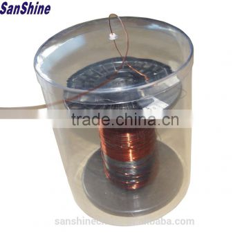 Wire spool barrel copper wire cover