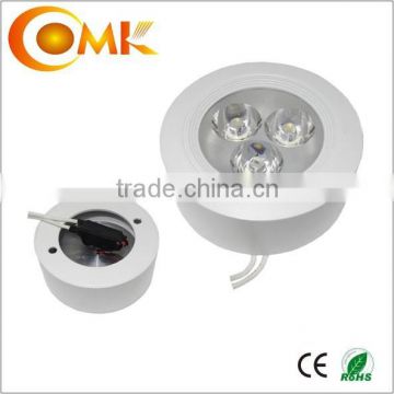 round surface mounted down light