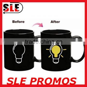 custom logo design high quality sublimation mug,custom mug factory,personalize magic color changing cup for gift promotional