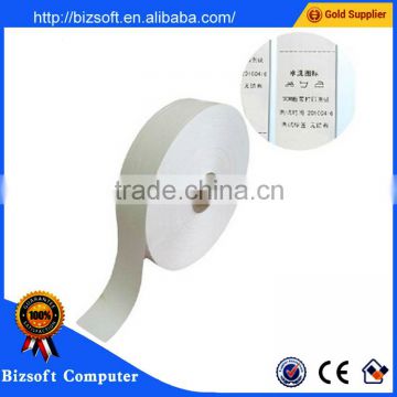 Bizosft Washable label Care Instruction Label Clothes Barcode Label Non-woven Label 20mm*200M roll