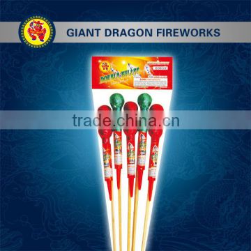 liuyang factory sale handmade OEM fireworks rockets