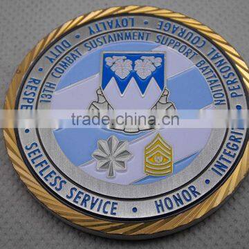 Factory Custom fashion design metal material personalized coin Cheap price Custom metal Color Enamel debossed coin