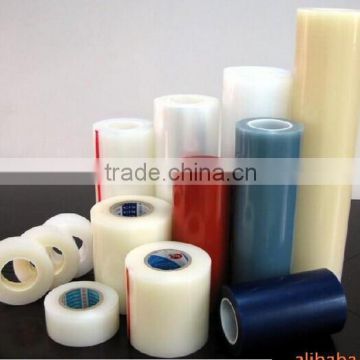 high quality pet protective film ,plastic pet protective film roll ,clear pet film wrap for surface protective