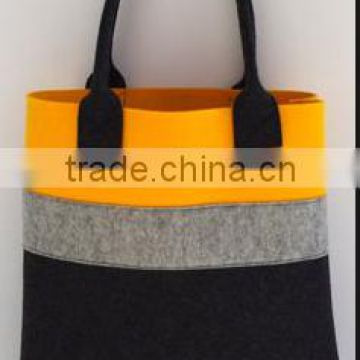 Fashional and Good Quality Polyester Felt Cheap Wholesale Handbags for Shopping
