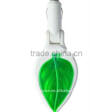 green leaf Mini car ion air purifier car air freshener