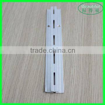 Wall Display Single Hole Slotted Aluminum Profile