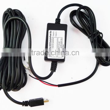 DC to DC Converter Module 12V 24V To 5V 1.5A Mini USB Cable car power supply