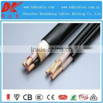 flexible multi core shielded cable flexible pvc insulated cable low voltage 450/750v 1.5mm pvc insulated electric cable