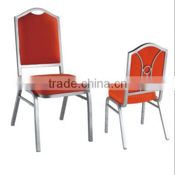 New design Morden Stackable Aluminum Hotel Banquet Chair