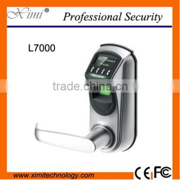 LCD menu 500 users fingerprint door lock fingerprint access control L7000