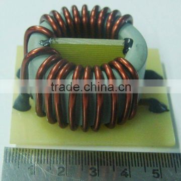 Ferrite core toroid choke coils
