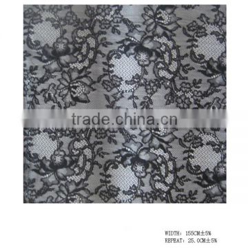 Circulation Leaves Lace Fabric
