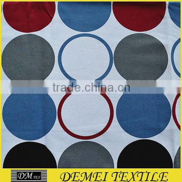 pretty woven printed textile quality fabric